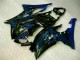 R6 2008-2016 - Bleu Flamme Noir R6 2008-2016 - Bleu Flamme Noir