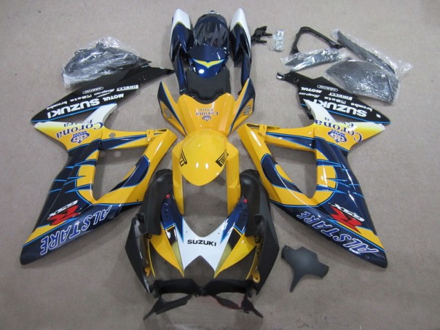 GSXR 600 K8 2008-2010 - Bleu Jaune Corona Extra GSXR 600 K8 2008-2010 - Bleu Jaune Corona Extra