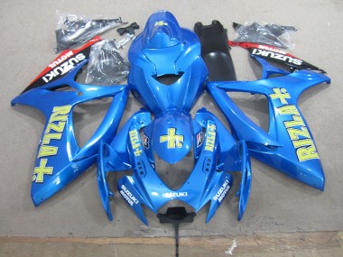 GSXR 750 K6 2006-2007 - Bleu Jaune Rizla
