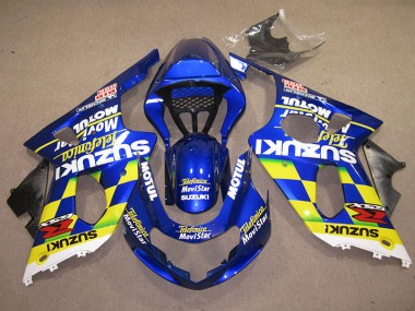 GSXR 1000 K1 2000-2002 - Bleu Jaune Telefumica Movistar