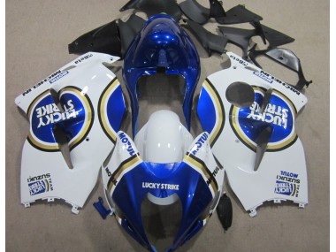 GSXR 1300 Hayabusa 1996-2007 - Bleu Motul Blanc Lucky Strike