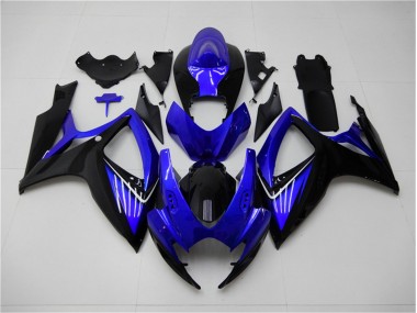 GSXR 600 / 750 K6 2006-2007 - Bleu Noir