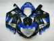GSXR 600 / 750 K1 K2 K3 2001-2003 - Bleu Noir GSXR 600 / 750 K1 K2 K3 2001-2003 - Bleu Noir