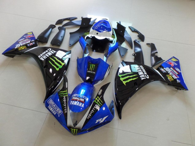 R1 2009-2011 - Bleu Noir Monster R1 2009-2011 - Bleu Noir Monster