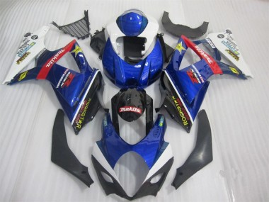GSXR 1000 K7 2007-2008 - Bleu Noir Rockstar