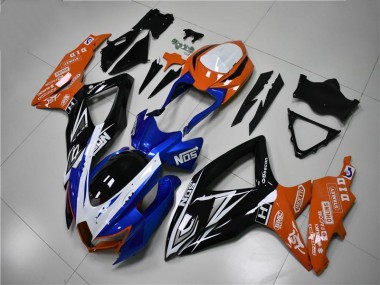 GSXR 600 / 750 K8 2008-2010 - Bleu Orange