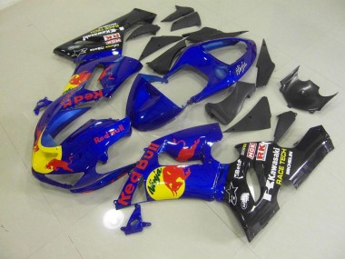 ZX6R 2005-2006 - Bleu Red Bull