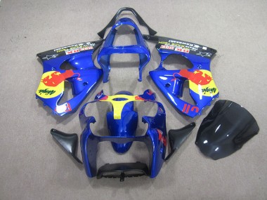 ZX6R 2000-2002 - Bleu Red Bull Ninja