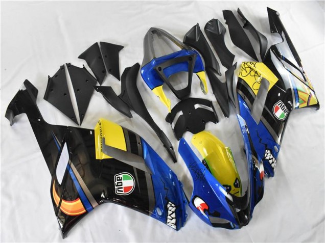 ZX6R 2007-2008 - Bleu Requin ZX6R 2007-2008 - Bleu Requin