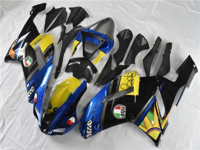 ZX6R 2007-2008 - Bleu Requin ZX6R 2007-2008 - Bleu Requin