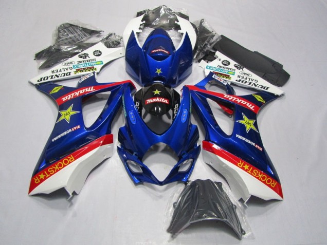 GSXR 1000 K7 2007-2008 - Bleu Rouge Rockstar GSXR 1000 K7 2007-2008 - Bleu Rouge Rockstar