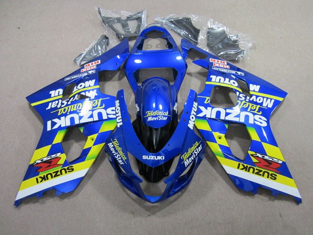 GSXR 750 K4 2004-2005 - Bleu Telefunica Movistar Motul GSXR 750 K4 2004-2005 - Bleu Telefunica Movistar Motul