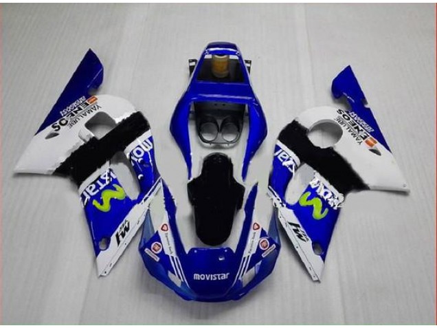 R6 1998-2002 - Bleu Vert Blanc R6 1998-2002 - Bleu Vert Blanc