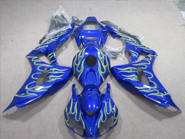 CBR 1000 RR 2006-2007 - Bleu Vert Flamme