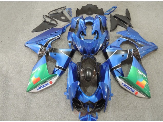GSXR 1000 K9 2009-2016 - Bleu Vert JOMO GSXR 1000 K9 2009-2016 - Bleu Vert JOMO