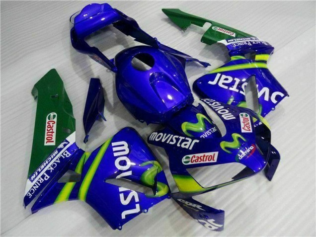 CBR 600 RR 2003-2004 - Bleu Vert Movistar Castrol