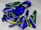 CBR 600 RR 2003-2004 - Bleu Vert Movistar Castrol