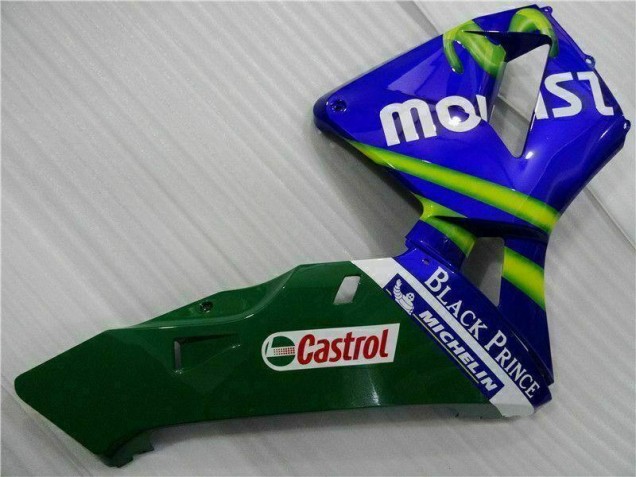 CBR 600 RR 2003-2004 - Bleu Vert Movistar Castrol