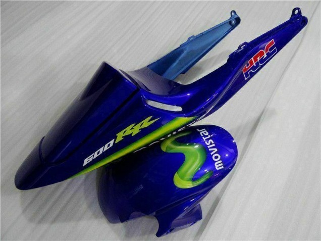 CBR 600 RR 2003-2004 - Bleu Vert Movistar Castrol