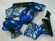 CBR 600 RR 2003-2004 - Bleu avec Argent Flamme CBR 600 RR 2003-2004 - Bleu avec Argent Flamme