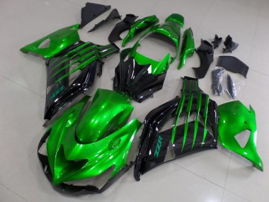 ZX14R ZZR 1400 2012-2021 - Candy Vert et Noir