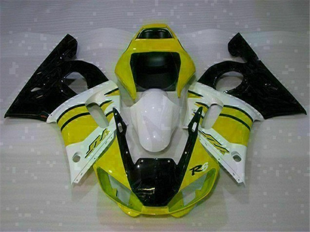 R6 1998-2002 - Jaune Blanc R6 1998-2002 - Jaune Blanc