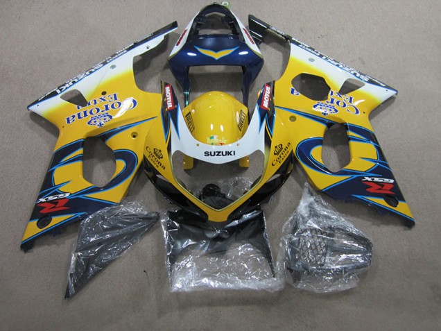 GSXR 1000 K1 2000-2002 - Jaune Bleu Corona Extra GSXR 1000 K1 2000-2002 - Jaune Bleu Corona Extra