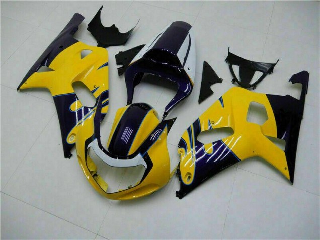 GSXR 600 / 750 K1 K2 K3 2001-2003 - Jaune GSXR 600 / 750 K1 K2 K3 2001-2003 - Jaune