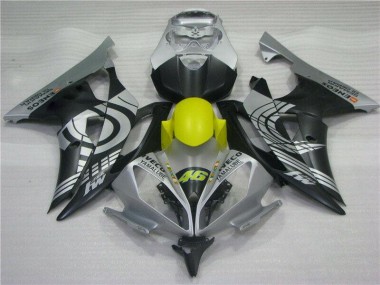 R6 2008-2016 - Jaune Noir Argent