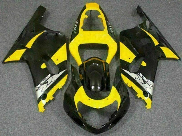 GSXR 600 / 750 K1 K2 K3 2001-2003 - Jaune Noir GSXR 600 / 750 K1 K2 K3 2001-2003 - Jaune Noir