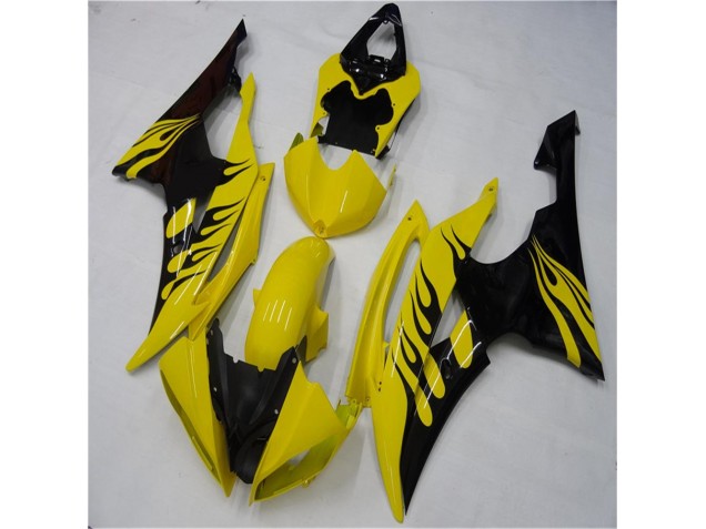 R6 2008-2016 - Jaune Noir R6 2008-2016 - Jaune Noir