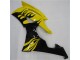 R6 2008-2016 - Jaune Noir R6 2008-2016 - Jaune Noir