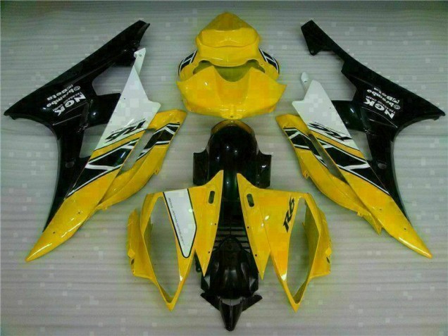 R6 2006-2007 - Jaune Noir R6 2006-2007 - Jaune Noir