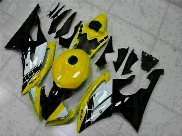 R6 2008-2016 - Jaune Noir R6 2008-2016 - Jaune Noir
