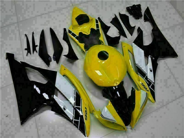 R6 2008-2016 - Jaune Noir R6 2008-2016 - Jaune Noir