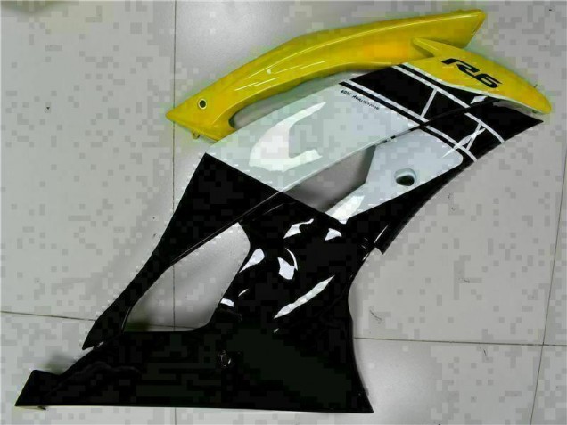 R6 2008-2016 - Jaune Noir R6 2008-2016 - Jaune Noir
