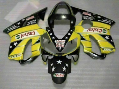 CBR 600 F4i 2001-2003 - Jaune Noir Castrol Cycle World