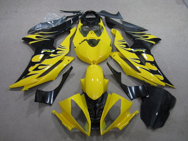 R6 2008-2016 - Jaune Noir Flamme R6 2008-2016 - Jaune Noir Flamme
