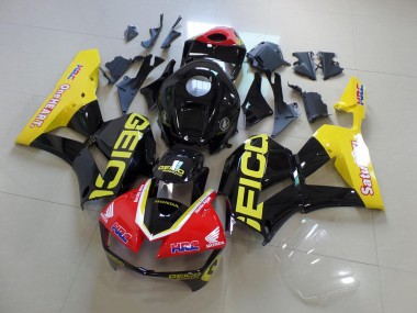 CBR 600 RR 2013-2021 - Jaune Noir Geico