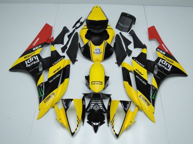 R6 2006-2007 - Jaune Noir Monster R6 2006-2007 - Jaune Noir Monster