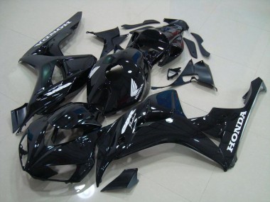 CBR 1000 RR 2006-2007 - Noir Argent Décalque
