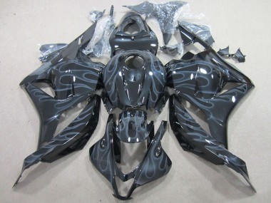 CBR 600 RR 2009-2012 - Noir Argent Flamme