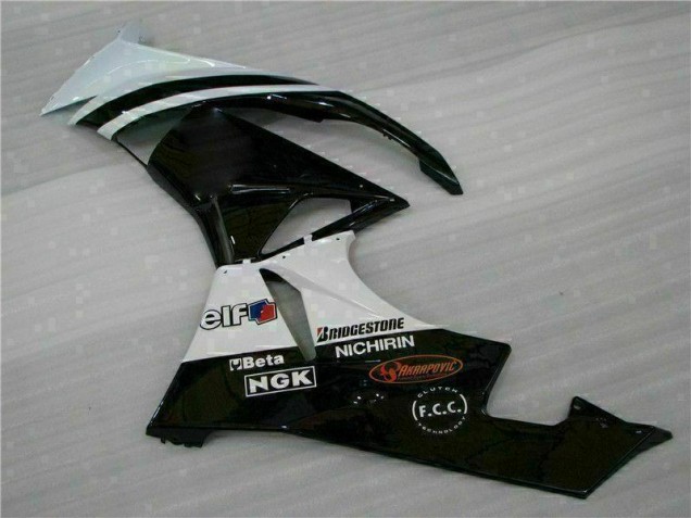 ZX6R 2009-2012 - Noir Blanc 3M Touch4 ZX6R 2009-2012 - Noir Blanc 3M Touch4