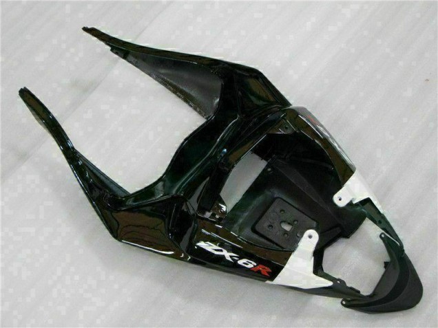 ZX6R 2009-2012 - Noir Blanc 3M Touch4 ZX6R 2009-2012 - Noir Blanc 3M Touch4