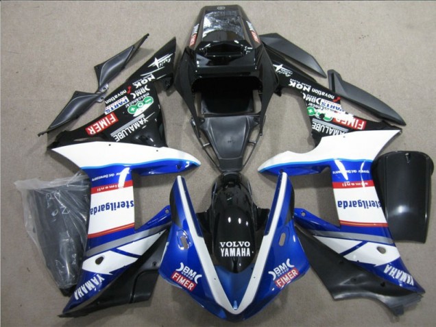 CBR 1000 RR 2004-2005 - Noir Blanc Bleu Sterilgarda Volvo