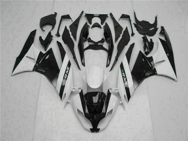 ZX6R 2009-2012 - Noir Blanc ZX6R 2009-2012 - Noir Blanc