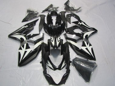 GSXR 1000 K9 2009-2016 - Noir Blanc