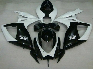 GSXR 600 / 750 K6 2006-2007 - Noir Blanc