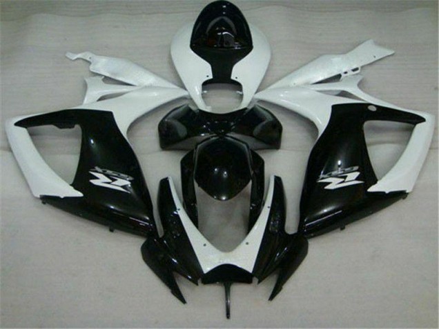 GSXR 600 / 750 K6 2006-2007 - Noir Blanc GSXR 600 / 750 K6 2006-2007 - Noir Blanc