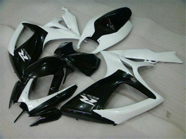 GSXR 600 / 750 K6 2006-2007 - Noir Blanc GSXR 600 / 750 K6 2006-2007 - Noir Blanc